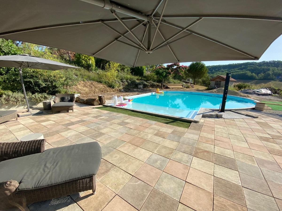 Bed and Breakfast Le Relais De Campagne Trejouls Exterior foto